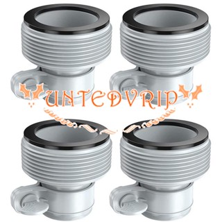 อะแดปเตอร์แปลงท่อน้ํา ใช้ซ้ําได้ สําหรับ Intex Filter Pump Ports 4 ชิ้น