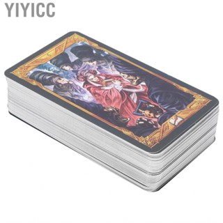 Yiyicc Tarot Deck  Interaction Board Game Cards 78Pcs/Set Small In Size English Language Version for Card Lovers Christmas Or Birthday Gifts