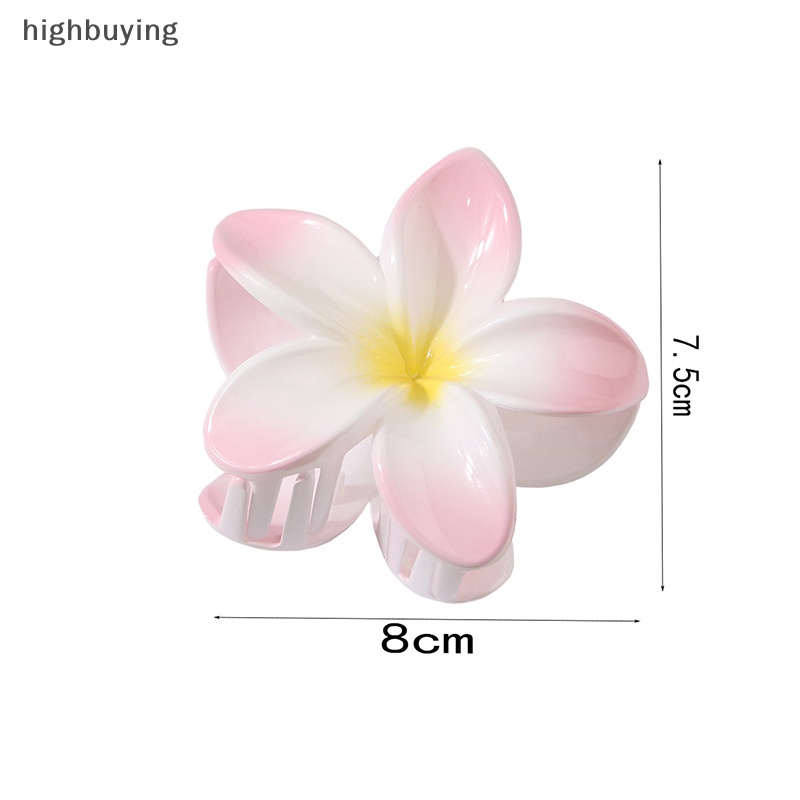 [highbuying] กิ๊บติดผม ดอกไม้ พลัมเมอเรีย สร้างสรรค์ วินเทจ ที่มีสีสัน ดอกไม้ คว้า คลิป สําหรับผู้หญิง แฟชั่น เครื่องประดับผม ผ้าโพกศีรษะ ผ้าโพกศีรษะ ใหม่ พร้อมส่ง
