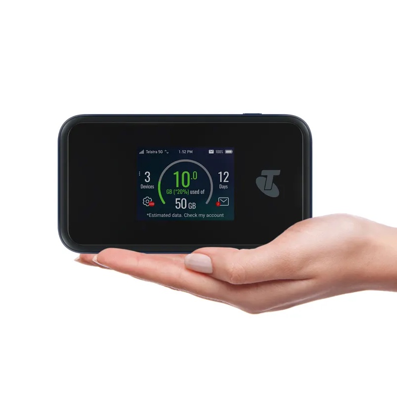 Telstra เราเตอร์ไร้สาย 5G MU500 โมเด็มไร้สาย 5G mmWaveSub6 ฮอตสปอต แบบ ...