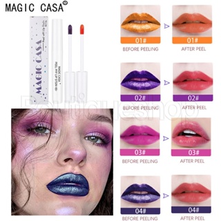 Magic CASA ลิปสติก ลิปกลอส เนื้อแมตต์กํามะหยี่ กันน้ํา ติดทนนาน ให้ความชุ่มชื้น ไม่ติดแก้ว