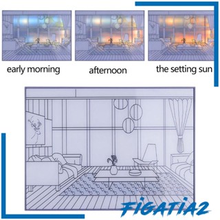 [Figatia2] โคมไฟกลางคืน LED รูปกรอบรูป เรืองแสง สําหรับตกแต่งบ้าน ห้องนั่งเล่น ห้องนอน วันวาเลนไทน์
