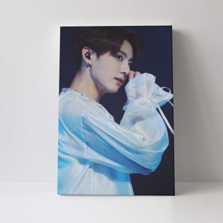 ภาพวาดผ้าใบ รูป BTS Jeon Jung Kook HD ขนาด 40x60 ซม. สําหรับตกแต่งผนังบ้าน
