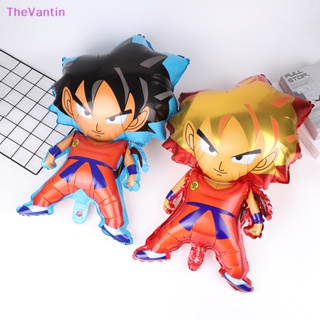 Thevantin ลูกโป่งยางฟอยล์ ลายอนิเมะ Dragon Ball Z Son Goku สําหรับตกแต่งปาร์ตี้วันเกิดเด็ก