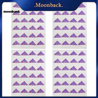 &lt;moonback&gt; สติกเกอร์อัลบั้ม ป้องกันการซีดจาง อเนกประสงค์ สําหรับเด็ก 4 ชิ้น