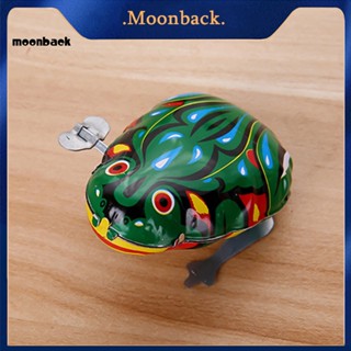 &lt;moonback&gt; ของเล่นไขลาน โลหะ รูปกบกระโดด เสริมการเรียนรู้เด็ก