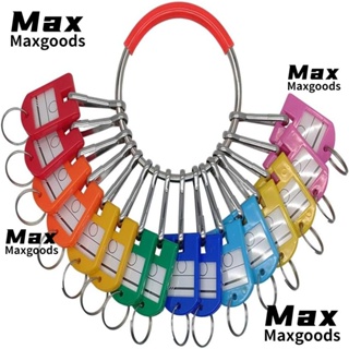 Maxg แผ่นป้ายทะเบียน โลหะ สีแดง สีเหลือง เขียว ส้ม สําหรับสํานักงาน