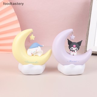 Fty โคมไฟ LED รูปดวงจันทร์ อนิเมะ Kuromi Cinnamonroll Kawaii อุปกรณ์เสริม สําหรับตกแต่งห้องนอน