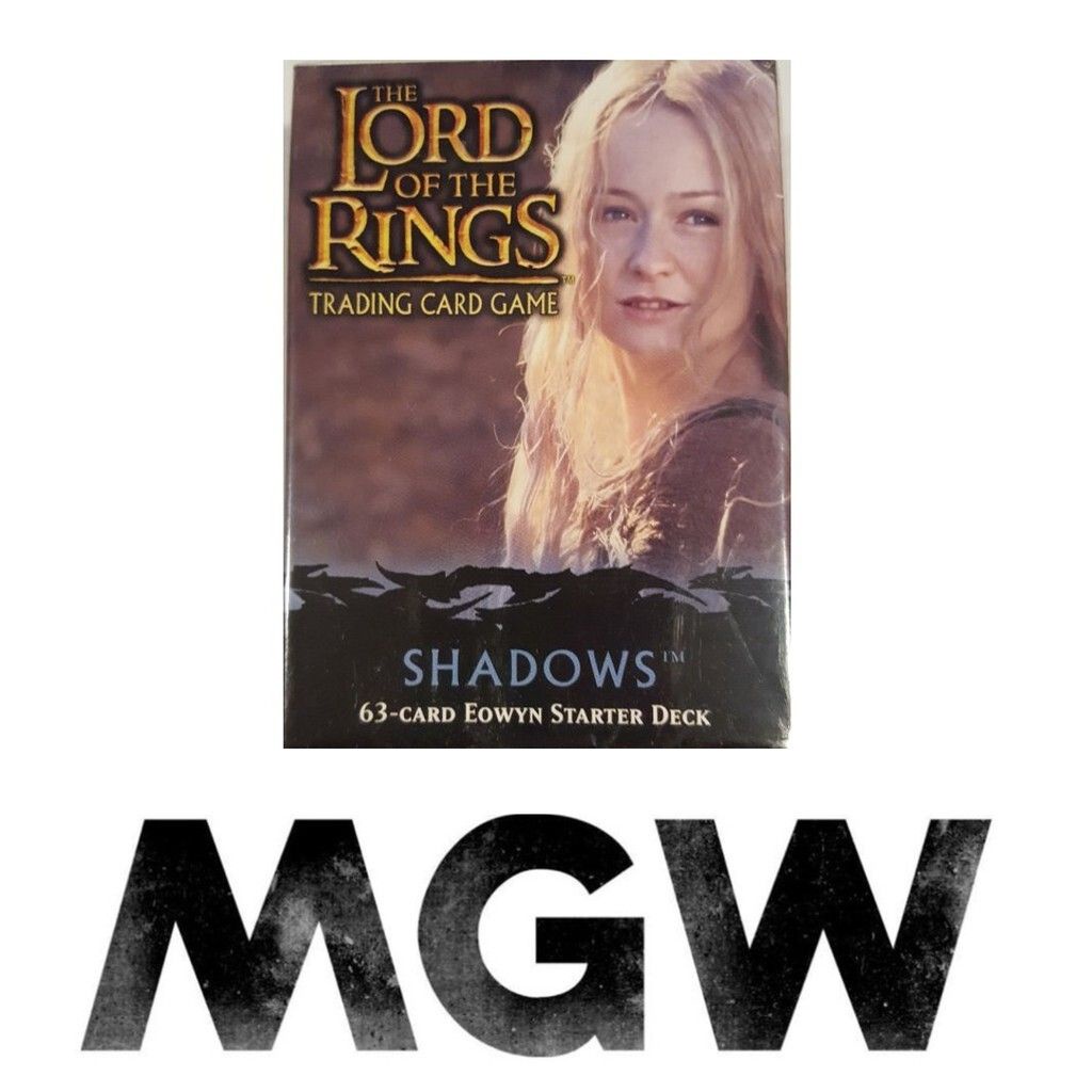 *SLIGHT Damage* The Lord Of The Rings TCG Shadows Eowyn Starter Deck Brand New Factory Sealed