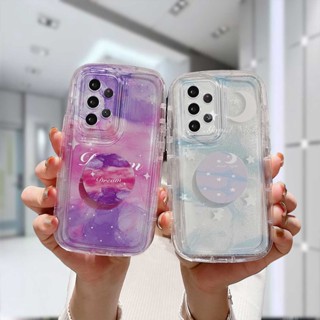 Popsockets Case เคสโทรศัพท์มือถือ แบบนิ่ม ลายการ์ตูนนักบินอวกาศ 3D สําหรับ Samsung A12 A22 A32 A14 A13 A52 A03 A04 A04S A23 A03S A50 A02S A20 A50S A30S A52S A30 M12 M22 M32 A125 A14 LTE A13 Lie A037F F12 M04 M10S M02S A025 A205 A305 F02S Y22S Y20I Y12S