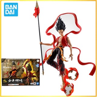 【พร้อมส่ง】ฟิกเกอร์ตัวละครภาพยนตร์ Bandai BNTSH Nezha Limited Edition Nezha:BirthoftheDemonChild Q8JU