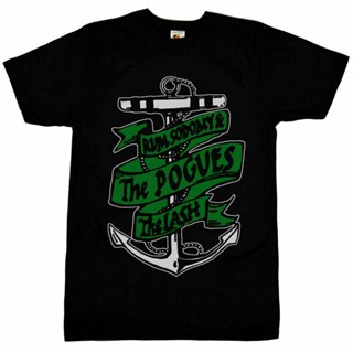 oversize T-shirt เสื้อยืด พิมพ์ลาย Pogues The Rum Sodomy And The Lash ทรงหลวม เหมาะกับของขวัญวันหยุด สําหรับผู้ชาย S-5XL