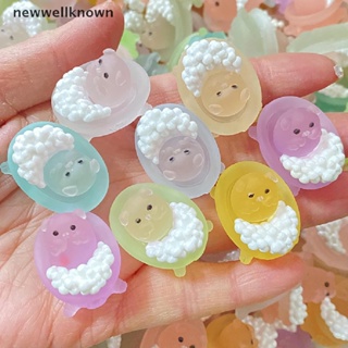 [newwellknown] ตุ๊กตาหมูเรืองแสง ขนาดเล็ก สําหรับตกแต่งบ้าน สวน 1 5 ชิ้น