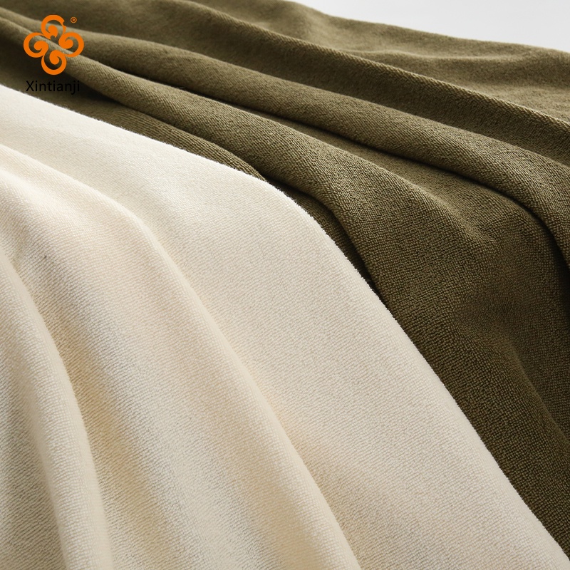 50x160 ซม.Terry Towelling ผ้าด้านเดียวขนแกะถักผ้าสําหรับเย็บ Hoodie,เสื้อกันหนาว,กางเกงฤดูหนาวผ้าอุ่นนุ่ม K303348