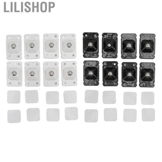 Lilishop  Universal Wheel Adhesive Casters Good Load Bearing ABS Easy Install for Small Container