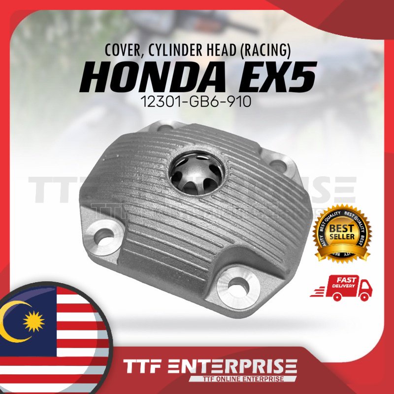HONDA EX5 RACING CYLINDER HEAD COVER (RACING) 12301-GB6-910