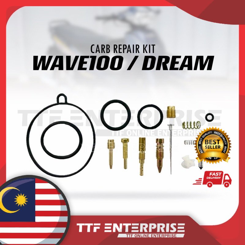 HONDA WAVE100 / EX5 DREAM CARBURETOR REPAIR KIT