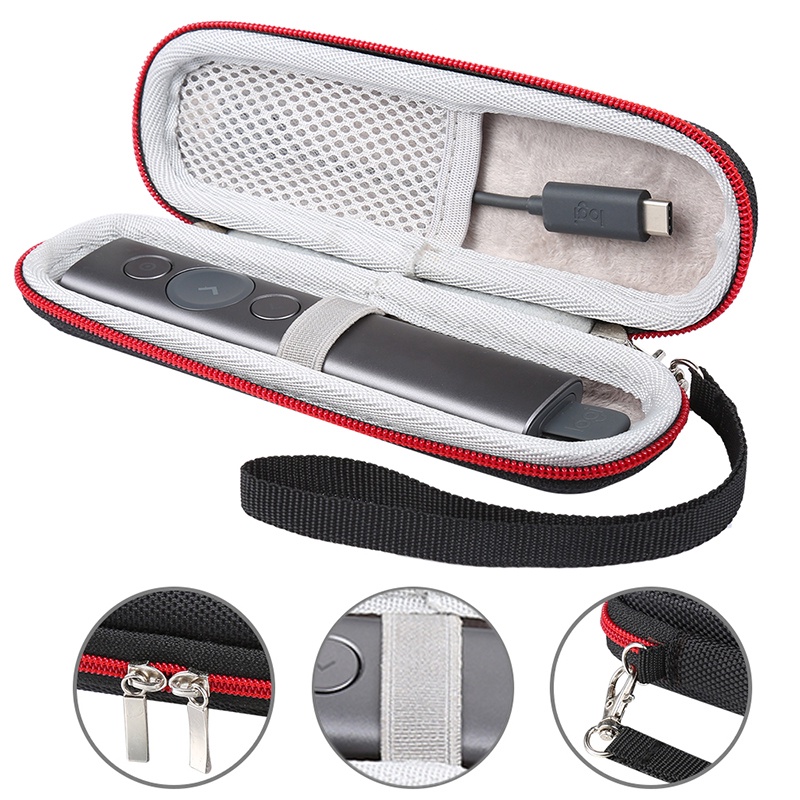 จัดส่งรวดเร็ว = เหมาะสําหรับ Logitech Logitech Spotlight Wireless Demonstrator Storage Bag Projection Pen PPT Flip Pencil Case