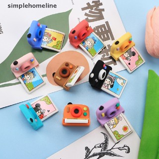 [simplehomeline] โมเดลโพลารอยด์เรซิ่น รูปการ์ตูน ขนาดเล็ก สําหรับตกแต่งบ้านตุ๊กตา พร้อมส่ง