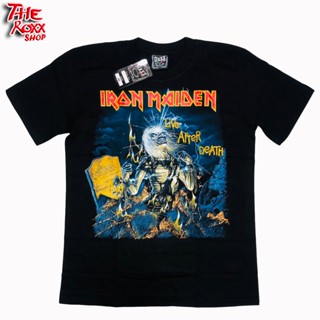 NEX#ถูกสุด เสื้อวง Iron Maiden MS-141 เสื้อวงดนตรี เสื้อวงร็อค เสื้อนักร้อง