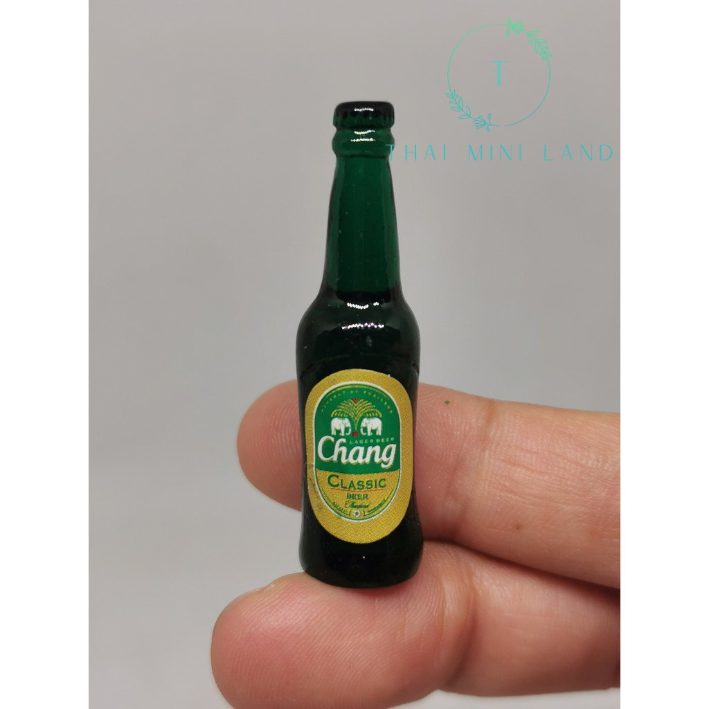 ขวดจิ๋ว สูง 4 ซม.  ขวดเบียร์จิ๋ว ขวดเบียร์ ขวด ขวดน้ำ #ของจิ๋ว #ของตกแต่ง