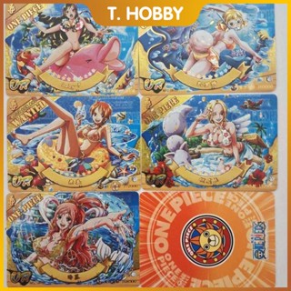 ของแท้ การ์ด ลายการ์ตูนอนิเมะ One Piece SSR Card UR Card CP Card Luffy Nami Chopper One Piece สําหรับสะสม