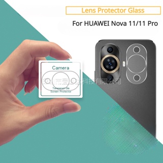 สําหรับ Huawei Nova 11 Pro HD ใส บางเฉียบ ด้านหลัง เลนส์กล้อง ป้องกัน สําหรับ Nova11 Pro นิ่ม กระจกนิรภัย ป้องกัน ฟิล์ม