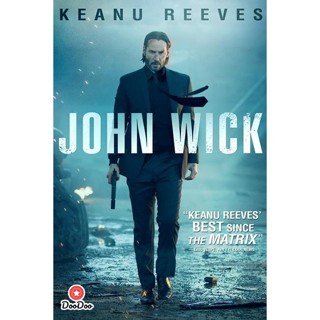 DVD John Wick จอห์นวิค แรงกว่านรก (เสียง ไทย/อังกฤษ ซับ ไทย/อังกฤษ) หนัง ดีวีดี