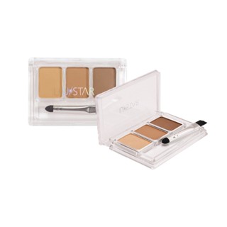 Ustar Zignature Maxx Cover Brow Palette #23417 : ยูสตาร์ ซิกเนเจอร์ แม็กซ์ คัฟเวอร์ บราว พาเลท เขียนคิ้ว x 1 ชิ้น alyst