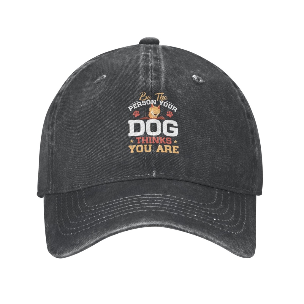 Personalization Dog Day Be The Person Your Dog Thinks You Are Shade Snapback Cap