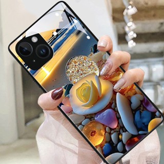 Dmy เคสกระจกนิรภัย สําหรับ iphone 14 12 pro max 11 13 mini XS max XR X 7 plus 8 6s 6 plus