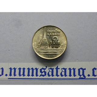 เหรียญหมุนเวียน 1 บาทหลังวัดพระศรืๆ 2531 unc