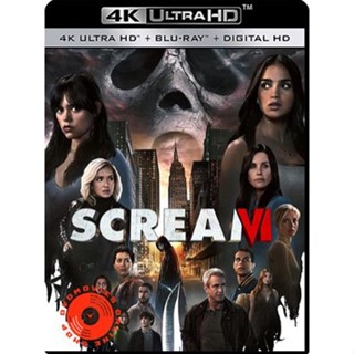 4K UHD - Scream VI (2023) หวีดสุดขีด 6 - แผ่นหนัง 4K (เสียง Eng /ไทย | ซับ Eng/ไทย) 4K UHD