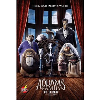 DVD ดีวีดี The Addams Family 2019 ตระกูลนี้ผียังหลบ (เสียง ไทย/อังกฤษ ซับ ไทย/อังกฤษ) DVD ดีวีดี