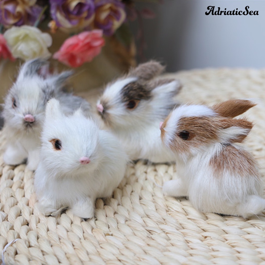 [ADS] ตุ๊กตากระต่ายจําลอง น่ารัก ของขวัญสําหรับเด็ก