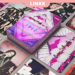 Linxx โปสการ์ดอัลบั้มเพลง BlackPink Coachella Valley Lomo Card Kpop 55 ชิ้น