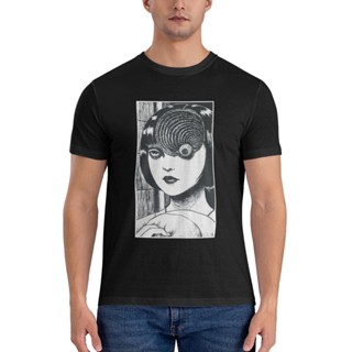 เสื้อยืด พิมพ์ลายกราฟิก Uzumaki Junji Ito Horror Mangahot Sale