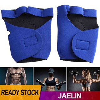 【พร้อมส่ง】ถุงมือครึ่งนิ้ว กันลื่น สําหรับออกกําลังกาย เล่นดัมเบล [Jaelin.th]