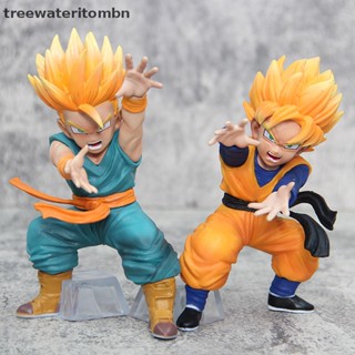 Tt โมเดลฟิกเกอร์ PVC อนิเมะ Dragon Ball Z Kamehameha Son Gohan Trunks ขนาด 15 ซม.