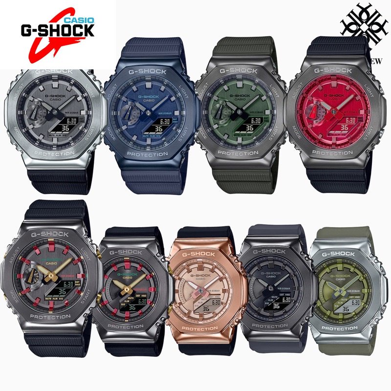 G-shock GM-2100-1A GM-2100B-3A GM-2100B-4 นาฬิกาผู้ชายกีฬา Unisex กีฬานาฬิกา M893