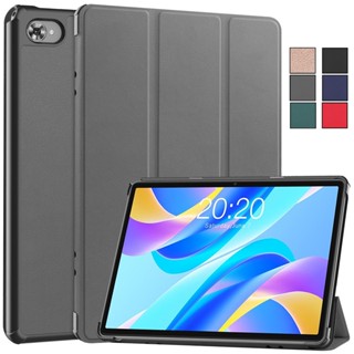 เคสแท็บเล็ตหนัง ฝาพับแม่เหล็ก พร้อมช่องใส่บัตร สําหรับ Teclast P40hd P30s M40 Plus Smart Cover 10.1 นิ้ว