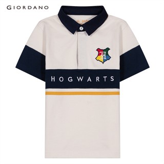 GIORDANO เสื้อโปโลเด็ก Juniors Stripe Polo 03013299