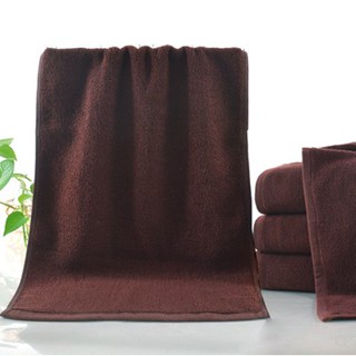 ผ้าเช็ดตัวและชุดคลุมอาบน้ำ ผ้าเช็ดผม Cotton100% 15x30 นิ้ว 3.7ปอนด์  ส่ง