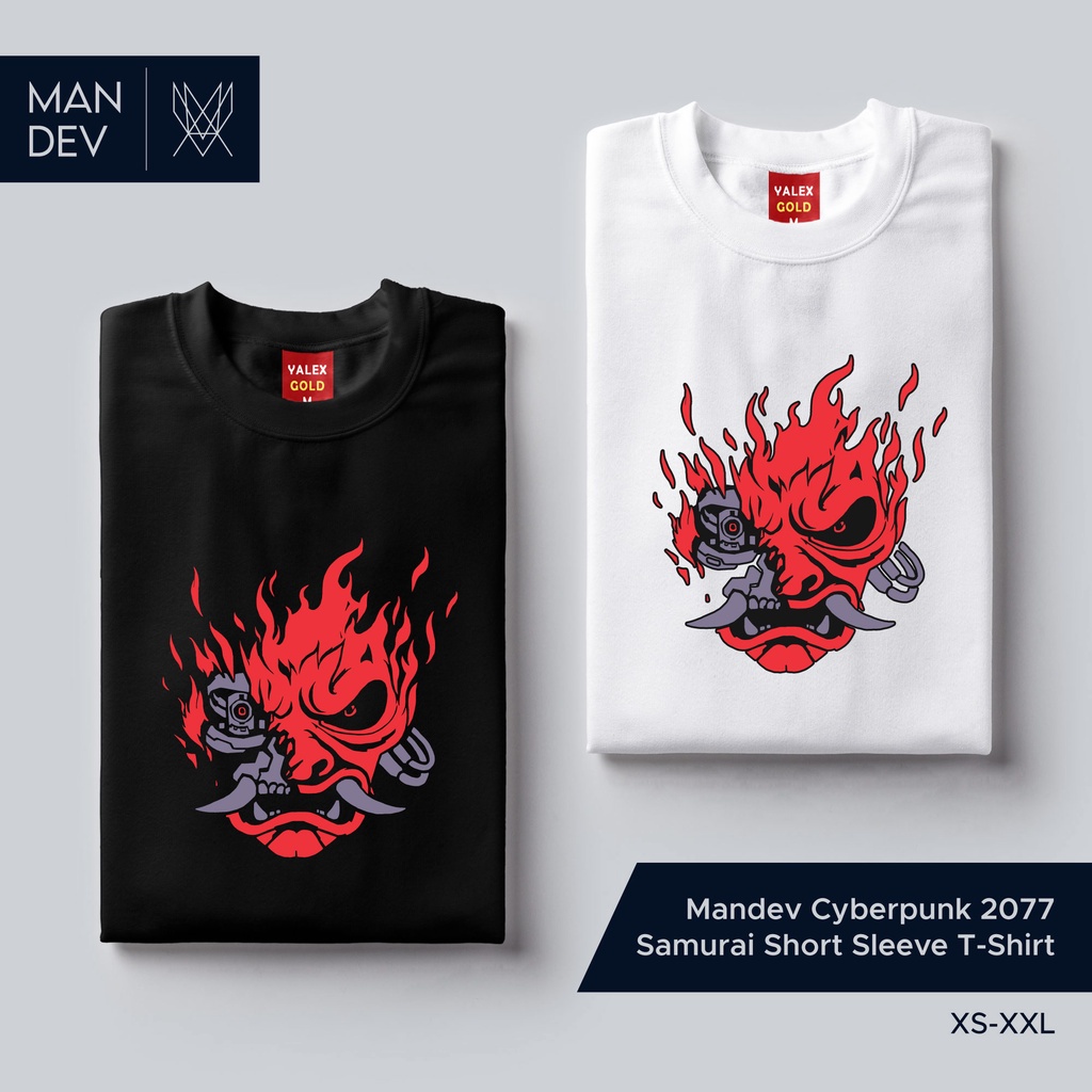 GUC Mandev Cyberpunk 2077 Samurai V1 Short Sleeve T-Shirt_12