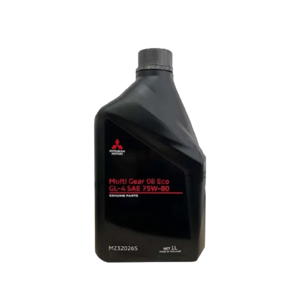 น้ำมันเกียร์ / อีโก้คาร์ Multi gear oil ECO เกรด GL-4 / 75W80 ยี่ห้อ MITSUBISHI / MZ320265 ปริมาณ 1 ลิตร / 1 Liter