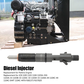 YiChe Diesel Injector B03201A Fuel Replacement for JCB 1100 1103 1104 1103A‑33G 1103A‑33 1103B‑33 1104A‑44 1104C‑44