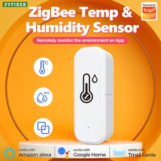 Zigbee Wifi Tuya เครื่องตรวจจับความชื้น อุณหภูมิอัจฉริยะ เครื่องวัดอุณหภูมิความชื้นในร่ม เซนเซอร์ทํางานร่วมกับ Alexa Smart Life