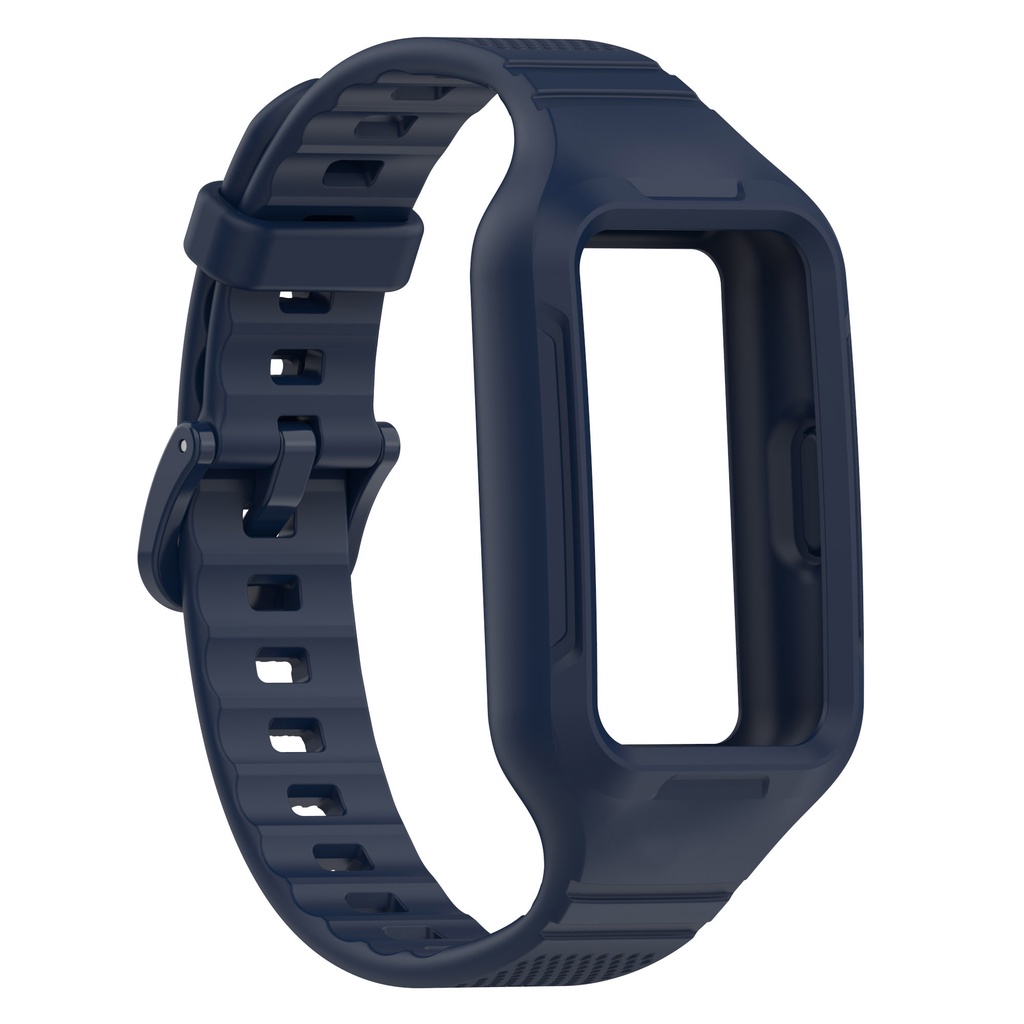 เคสซิลิโคน พร้อมสายคล้อง สําหรับ Huawei Band 9 8 7 6 pro Honor Band 6 7