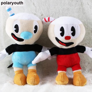 ตุ๊กตาของเล่น Cuphead &amp; Mugman Devil Boss 22ซม .