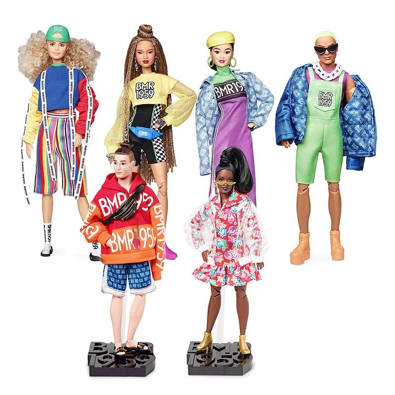 Original Barbie BMR1959 Fully Poseable Fashion Collector Doll 18 Joints Articulated Genuine Brand BM